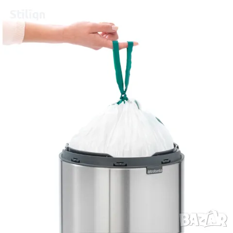 Кош за смет Touch Bin New 30L, White, снимка 2 - Други стоки за дома - 49013984