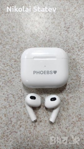 Слушалки за iPhone Apple Air pods 3, снимка 1 - Apple iPhone - 45668674