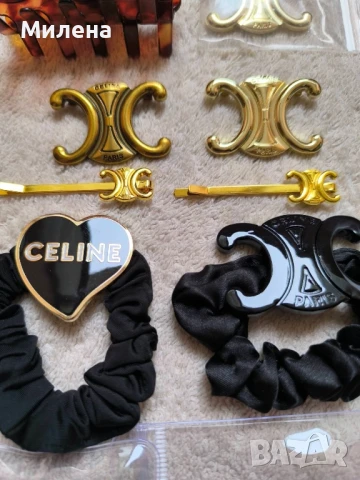 Celine шноли, снимка 3 - Аксесоари за коса - 51288399