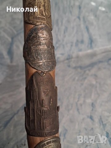 Стар Туристически Бастун , снимка 11 - Антикварни и старинни предмети - 52860787