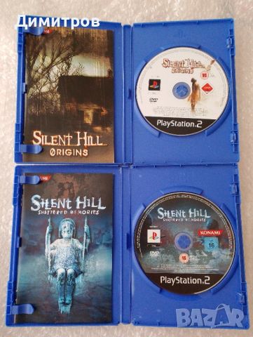 Silent Hill Origins+Silent Hill 4+Shattered memories ps2 PAL , снимка 3 - Игри за PlayStation - 46499336