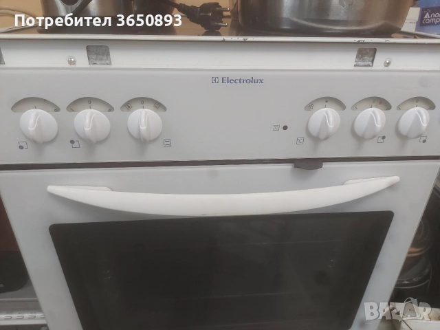 фурна за вграждане с 4 керамични котлона електролукс, снимка 5 - Печки, фурни - 53721507