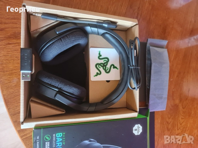 Геймърски слушалки Razer Barracuda X 2021 в перфектно състояние., снимка 2 - Слушалки и портативни колонки - 53406707