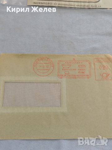 Два стари пощенски пликове с печати редки за КОЛЕКЦИЯ ДЕКОРАЦИЯ 45952, снимка 2 - Филателия - 46259239