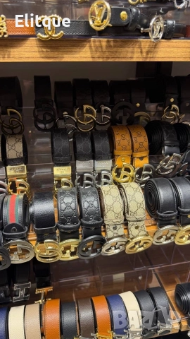 колани от естествена кожа в кутия celine Louis Vuitton Christian Dior Tommy Hilfiger , снимка 9 - Колани - 52907831