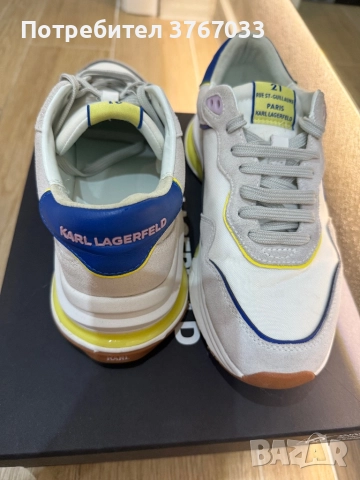 Дамски маратонки Karl Lagerfield, снимка 2 - Маратонки - 52379431
