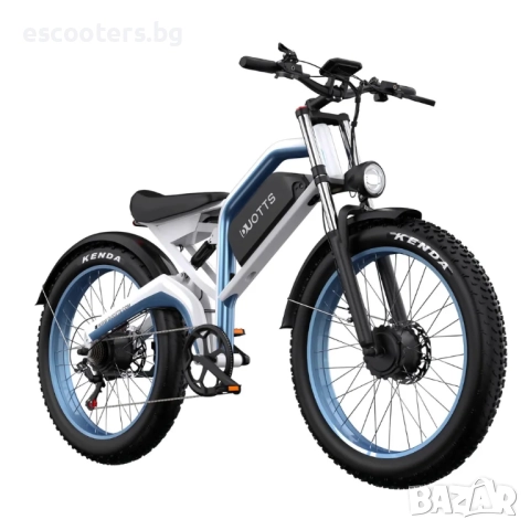 Електрически велосипед Duotts N26 | 2x750W | 48V 20Ah | 55км/ч с Масур, снимка 2 - Велосипеди - 52833796