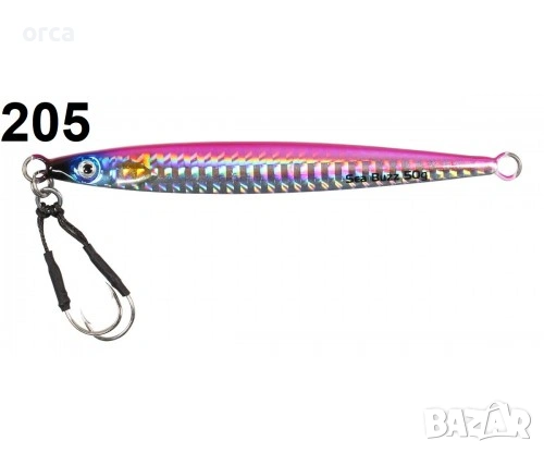 Пилкер SeaBuzz 308 UV за джиг риболов с асист куки и UV покритие, снимка 8 - Такъми - 53222691