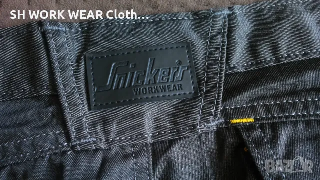 Snickers 3212 DuraTwill Work Trousers размер 52 / L работен панталон W4-244, снимка 4 - Панталони - 47141964