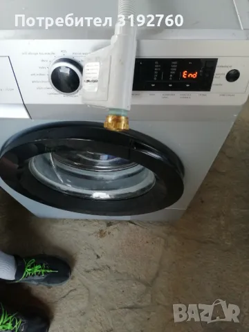 Пералня Горение 8 кг използвана, снимка 2 - Перални - 50155326