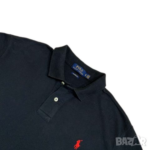 Оригинална мъжка тениска с яка Polo Ralph Lauren | XL размер, снимка 3 - Тениски - 45490435