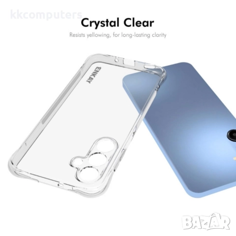 Samsung Galaxy A16 5G / A16 4G Удароустойчив ENKAY Силиконов Калъф и Протектор, снимка 5 - Калъфи, кейсове - 52687627