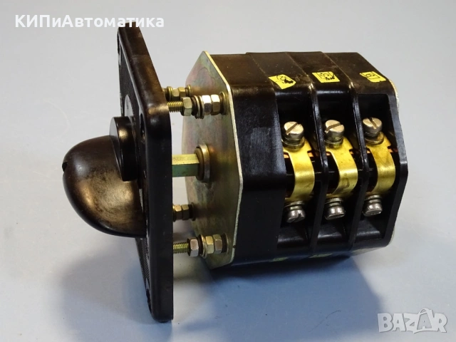 пакетен превключвател ПЕП 63/20А реверс 380V 3-секционен, снимка 4 - Резервни части за машини - 53148119