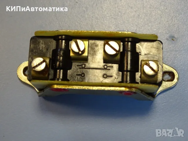 микро-изключвател МП1101У4 USSR Micro Limit Switch 4A 380V, снимка 7 - Резервни части за машини - 49812486