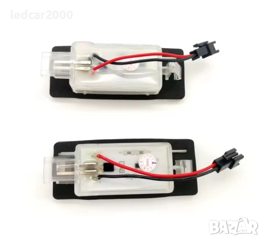 Лед плафони за регистрационен номер Opel Vectra C, снимка 4 - Аксесоари и консумативи - 52733451