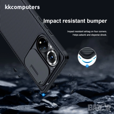 Huawei Honor 50 Pro Удароустойчив NILLKIN CamShield Калъф и Протектор, снимка 6 - Калъфи, кейсове - 52506792