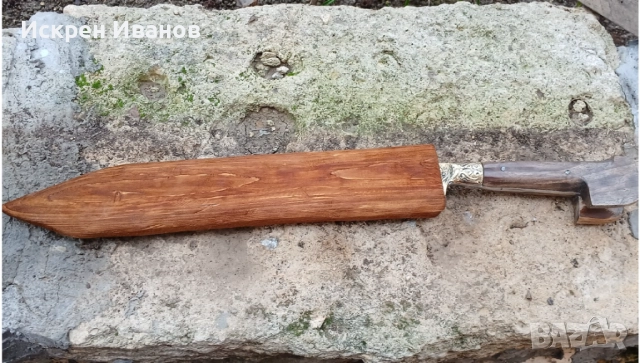 Ятаган, Каракулак, Овчарски Нож, снимка 2 - Антикварни и старинни предмети - 51501100