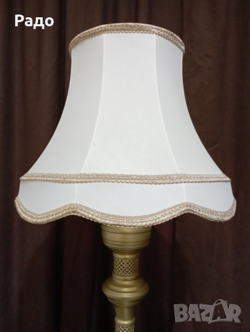 Комплект от две големи старинни лампи - лампа, снимка 5 - Настолни лампи - 51950157