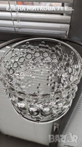 Walther Glas Bolero комплект от 6 бр.купички от кристално стъкло, снимка 5 - Чинии - 53773966