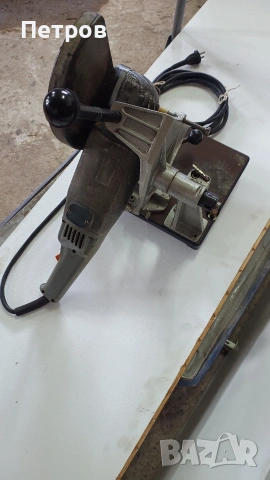 Продавам български ъглошлайф ЕЛПРОМ  WSBA - 1400 комплект със стойка, снимка 5 - Бормашини - 53636479