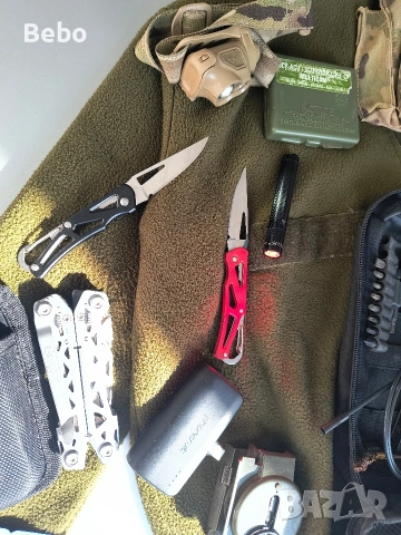 Airsoft екипировка тактическа оборудване , снимка 4 - Ножове - 53772512