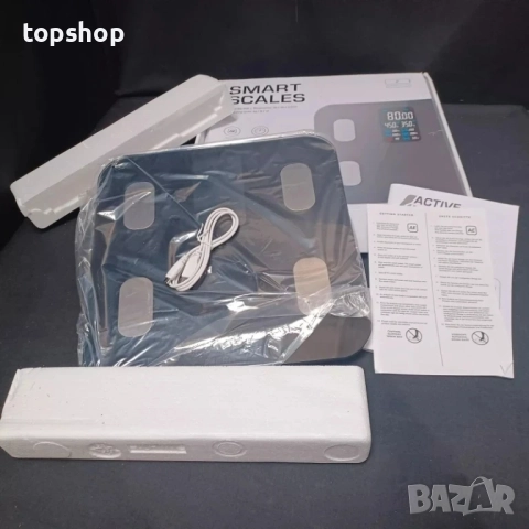 НОВА, ТЕСТВАНА Active Era® умен кантар с Bluetooth и приложение, литиева вградена батерия..., снимка 10 - Тримери - 51572508