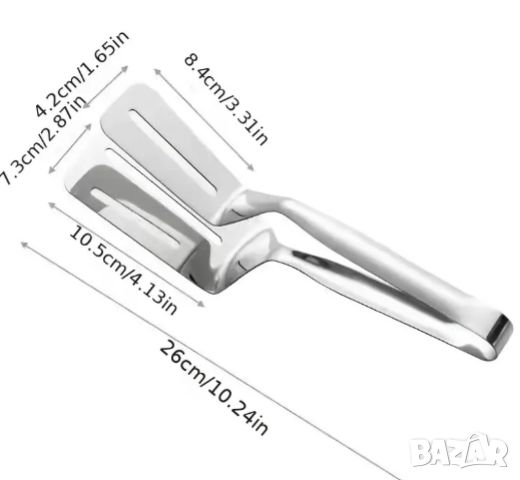 3-в-1 многофункционална щипка за барбекю от неръждаема стомана, снимка 2 - Други - 46647593