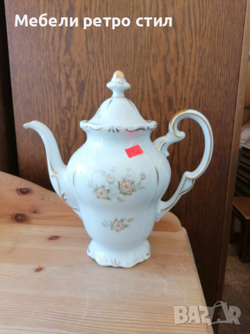 Красиви порцеланови чайници., снимка 3 - Антикварни и старинни предмети - 44938225