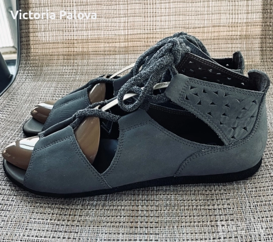 Скъпи анатомични боси сандали BÄR с удобно прилягане Германия, снимка 4 - Сандали - 51454825