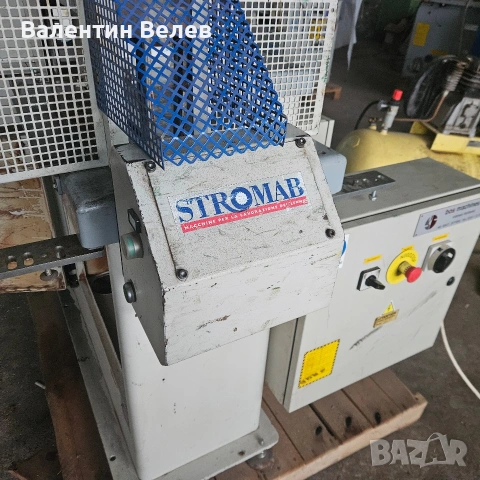 пневматична пендула диск 500 мм.мотор 7,5 kw.-ITALY, снимка 3 - Други машини и части - 53626577