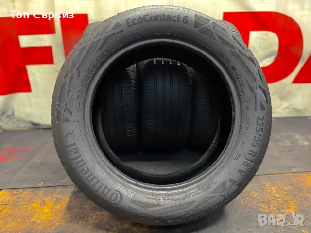 235 55 18, Летни гуми, Continental EcoCintact6, 4 броя, снимка 5 - Гуми и джанти - 49699959