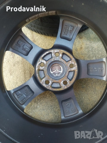 Лети джанти 17" 5х114.3, снимка 7 - Гуми и джанти - 52878090