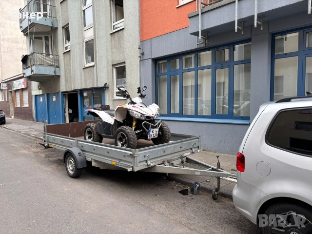 Немско Ремарке / Платформа с големи размери до 750 кг, снимка 9 - Ремаркета - 53421241