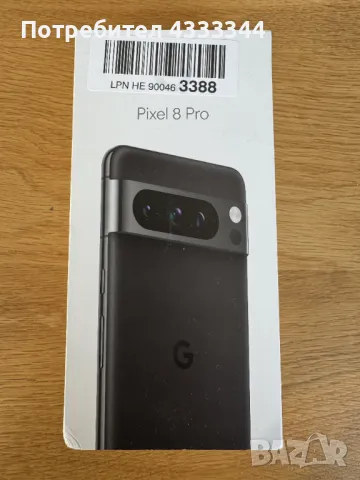 Смартфон Google Pixel 8 Pro 256 GB, Черен, снимка 1 - Други - 48391912