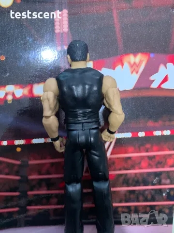 Екшън фигура WWE Vince McMahon Винс Макмеън Mattel WWF , снимка 8 - Фигурки - 49171626