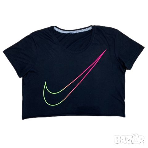 Оригинална дамска тениска Nike Swoosh Crop Top | XL , снимка 1 - Тениски - 46675500