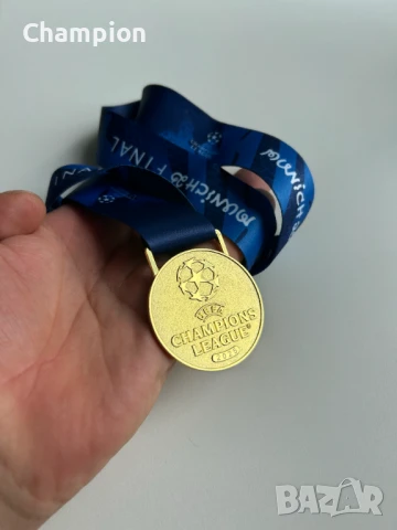 Златен Медал от 2025 УЕФА Шампионска Лига ( 2025 UEFA Champions League Gold Medal), снимка 1
