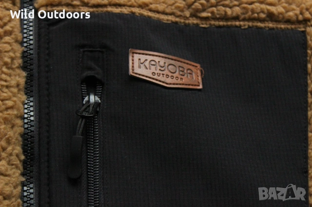 KAYOBA - мъжко дебело ловно поларено яке, размер XL, снимка 3 - Екипировка - 53250265