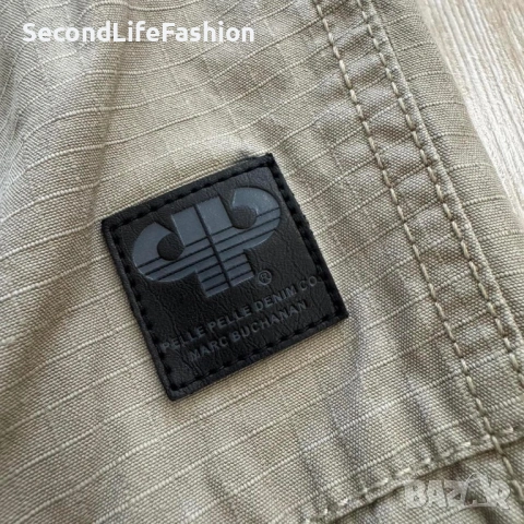 Мъжки карго панталон Pelle Pelle Vintage, размер W38 L34, цвят каки, снимка 6 - Панталони - 53101887