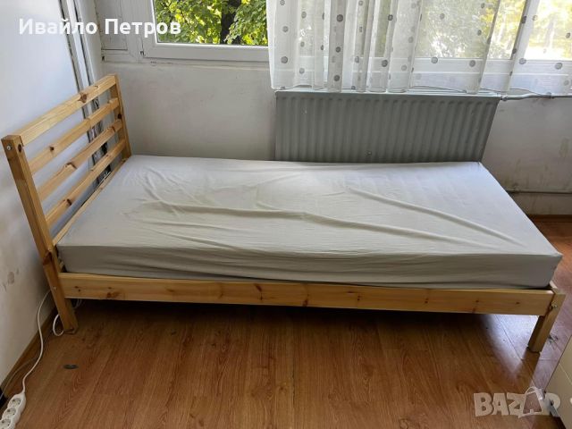 Легло с матрак, снимка 6 - Спални и легла - 45267516