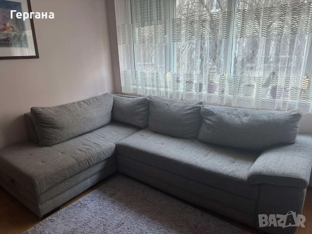 Ъглов диван, снимка 5 - Дивани и мека мебел - 53583776