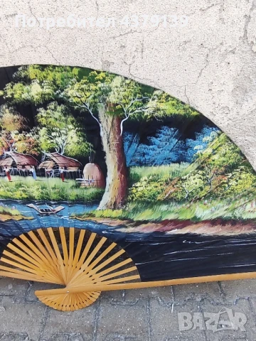 Голямо китайско ветрило 160/90, снимка 2 - Декорация за дома - 51315427