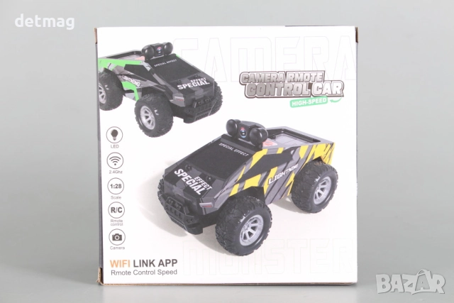 Радиоуправляема кола с камера DARENLAND, снимка 2 - Електрически играчки - 52708261