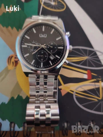 Оригинален часовник Q&Q, снимка 2 - Мъжки - 53193335