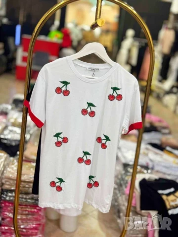 памучни дамски тениски , снимка 8 - Тениски - 50626751