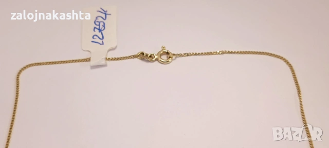 Нов -Златен синджир-1,68гр/14кр, снимка 4 - Колиета, медальони, синджири - 53259241