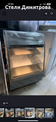 Сладкарска хладилна витрина /Швеция/ 90см, снимка 4 - Хладилни витрини и фризери - 52279053