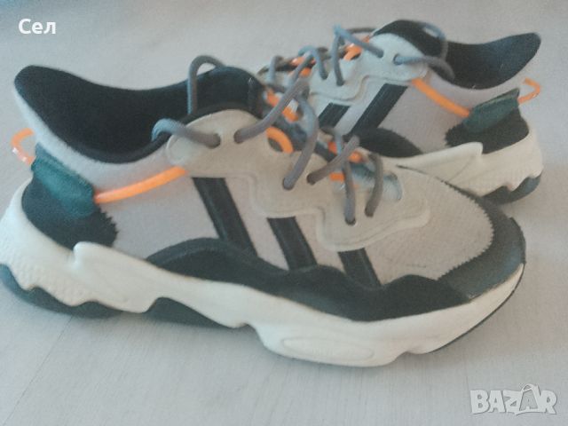 Оригинални маратонки Adidas Ozweego "Grey Utility Green" 38н, снимка 1