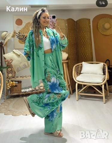 Дамски комплекти с флорален мотив - няколко цвята - 25€, снимка 6 - Комплекти - 53972257