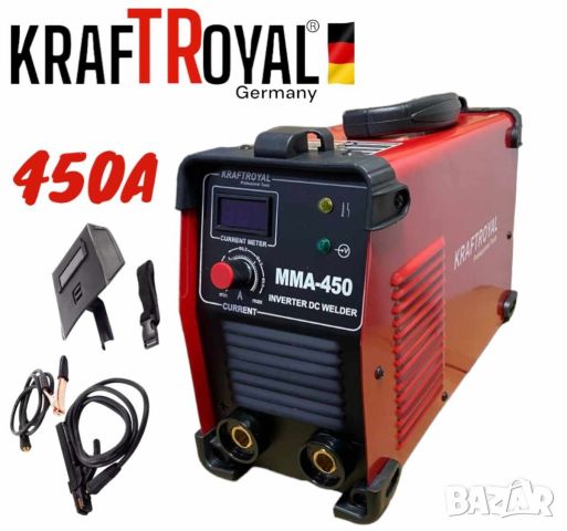 Инверторен електрожен 450А KRAFT ROYAL водоустойчив, снимка 4 - Други инструменти - 46765598